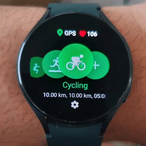 Samarbejdsvillig Dempsey Afledning Galaxy Watch 4 : Adds New Advanced Interval Training Feature – Smart Watch  Icon