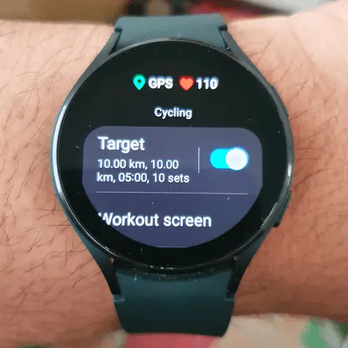 Samarbejdsvillig Dempsey Afledning Galaxy Watch 4 : Adds New Advanced Interval Training Feature – Smart Watch  Icon