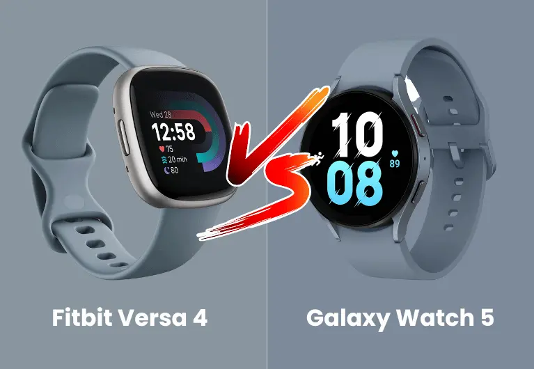 Galaxy Watch 5 Vs Fitbit Versa 4 Comparison – Smart Watch Icon